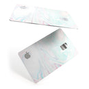 Light Mixtured Textured Marble - Premium Protective Decal Skin-Kit for the Apple Credit Card