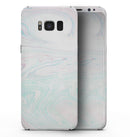 Light Mixtured Textured Marble - Samsung Galaxy S8 Full-Body Skin Kit