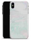 Light Mixtured Textured Marble - iPhone X Clipit Case