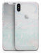 Light Mixtured Textured Marble - iPhone X Skin-Kit