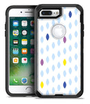 Light Multicolor Ascending Droplets - iPhone 7 Plus/8 Plus OtterBox Case & Skin Kits