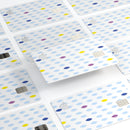 Light Multicolor Ascending Droplets - Premium Protective Decal Skin-Kit for the Apple Credit Card