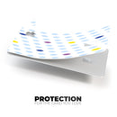 Light Multicolor Ascending Droplets - Premium Protective Decal Skin-Kit for the Apple Credit Card