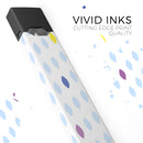 Light Multicolor Ascending Droplets - Premium Decal Protective Skin-Wrap Sticker compatible with the Juul Labs vaping device