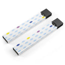 Light Multicolor Ascending Droplets - Premium Decal Protective Skin-Wrap Sticker compatible with the Juul Labs vaping device