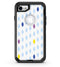 Light Multicolor Ascending Droplets - iPhone 7 or 8 OtterBox Case & Skin Kits