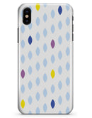 Light Multicolor Ascending Droplets - iPhone X Clipit Case