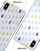Light Multicolor Ascending Droplets - iPhone X Clipit Case