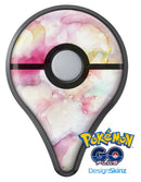 Light Pink 33 Absorbed Watercolor Texture Pokémon GO Plus Vinyl Protective Decal Skin Kit