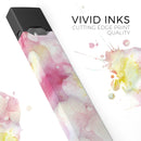 Light Pink 33 Absorbed Watercolor Texture - Premium Decal Protective Skin-Wrap Sticker compatible with the Juul Labs vaping device