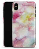 Light Pink 33 Absorbed Watercolor Texture - iPhone X Clipit Case