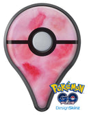 Light Pink 3 Absorbed Watercolor Texture Pokémon GO Plus Vinyl Protective Decal Skin Kit