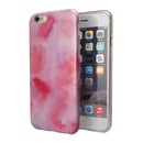 Light Pink 3 Absorbed Watercolor Texture iPhone 6/6s or 6/6s Plus 2-Piece Hybrid INK-Fuzed Case