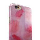 Light Pink 3 Absorbed Watercolor Texture iPhone 6/6s or 6/6s Plus 2-Piece Hybrid INK-Fuzed Case