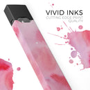 Light Pink 3 Absorbed Watercolor Texture - Premium Decal Protective Skin-Wrap Sticker compatible with the Juul Labs vaping device
