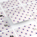 Light Pink Animated Flower Pattern - Premium Protective Decal Skin-Kit for the Apple Credit Card