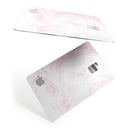 Light Pink Textured Marble - Premium Protective Decal Skin-Kit for the Apple Credit Card