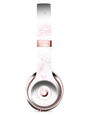 Light Pink Textured Marble Full-Body Skin Kit for the Beats by Dre Solo 3 Wireless Headphones