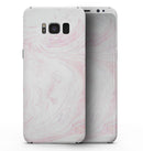 Light Pink Textured Marble - Samsung Galaxy S8 Full-Body Skin Kit