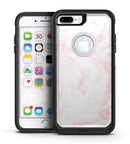 Light Pink Textured Marble - iPhone 7 or 7 Plus Commuter Case Skin Kit