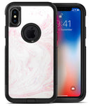 Light Pink Textured Marble - iPhone X OtterBox Case & Skin Kits