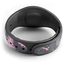 Light Pink and Gray Digital Camouflage - Decal Skin Wrap Kit for the Disney Magic Band