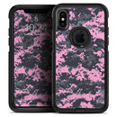 Light Pink and Gray Digital Camouflage - Skin Kit for the iPhone OtterBox Cases