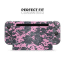 Light Pink and Gray Digital Camouflage // Skin Decal Wrap Kit for Nintendo Switch Console & Dock, Joy-Cons, Pro Controller, Lite, 3DS XL, 2DS XL, DSi, or Wii - Vinyl Skin Wrap for Nintendo Switch 2, OLED, Lite, Pro Controller, Wii & Classic Handhelds
