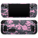 Light Pink and Gray Digital Camouflage // Vinyl Skin Wrap for Steam Deck OLED & Steam Deck (LCD) — Soft Matte or Ultra Gloss