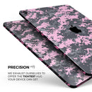 Light Pink and Gray Digital Camouflage - Full Body Skin Decal for the Apple iPad Pro 12.9", 11", 10.5", 9.7", Air or Mini (All Models Available)