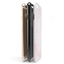 Light Pink v3 Textured Marble iPhone 6/6s or 6/6s Plus 2-Piece Hybrid INK-Fuzed Case