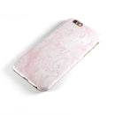 Light Pink v3 Textured Marble iPhone 6/6s or 6/6s Plus 2-Piece Hybrid INK-Fuzed Case