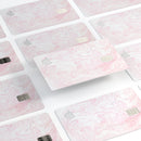 Light Pink v3 Textured Marble - Premium Protective Decal Skin-Kit for the Apple Credit Card