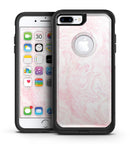 Light Pink v3 Textured Marble - iPhone 7 or 7 Plus Commuter Case Skin Kit