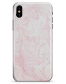 Light Pink v3 Textured Marble - iPhone X Clipit Case
