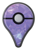Light Purple Geometric V13 Pokémon GO Plus Vinyl Protective Decal Skin Kit