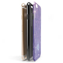 Light Purple Geometric V13 iPhone 6/6s or 6/6s Plus 2-Piece Hybrid INK-Fuzed Case