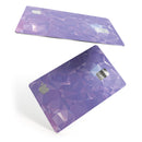 Light Purple Geometric V13 - Premium Protective Decal Skin-Kit for the Apple Credit Card