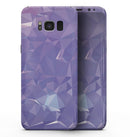 Light Purple Geometric V13 - Samsung Galaxy S8 Full-Body Skin Kit