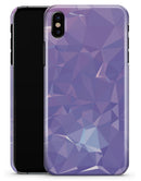 Light Purple Geometric V13 - iPhone X Clipit Case