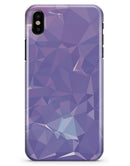 Light Purple Geometric V13 - iPhone X Clipit Case