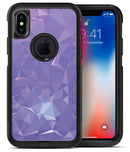 Light Purple Geometric V13 - iPhone X OtterBox Case & Skin Kits
