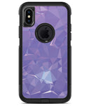 Light Purple Geometric V13 - iPhone X OtterBox Case & Skin Kits