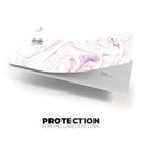 Light Purple Textured Marble - Premium Protective Decal Skin-Kit for the Apple Credit Card