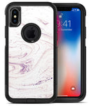 Light Purple Textured Marble - iPhone X OtterBox Case & Skin Kits