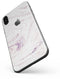 Light Purple Textured Marble - iPhone X Skin-Kit