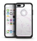Light Purple Textured Marble v2 - iPhone 7 or 7 Plus Commuter Case Skin Kit