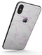 Light Purple Textured Marble v2 - iPhone X Skin-Kit