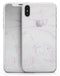 Light Purple Textured Marble v2 - iPhone X Skin-Kit