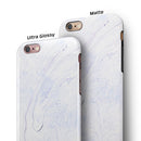 Light Purple Textured Marble v3 iPhone 6/6s or 6/6s Plus 2-Piece Hybrid INK-Fuzed Case